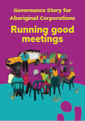 Governance Story - Runing good meetings book cover