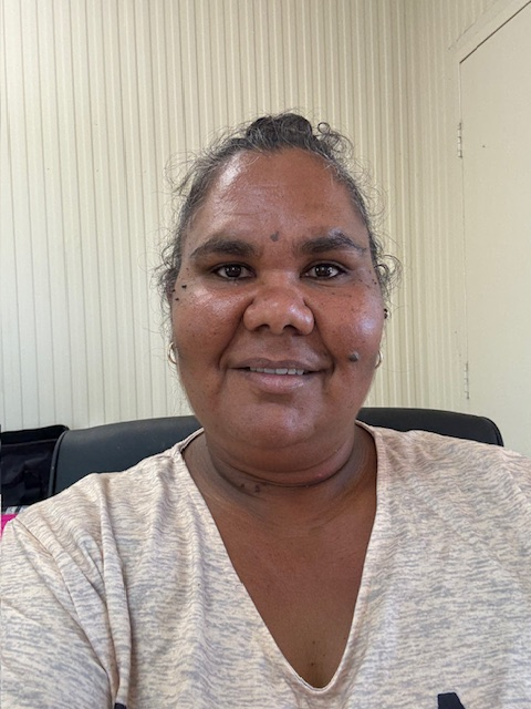 A close up of an Aboriginal woman